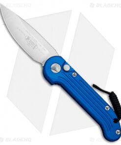 Microtech LUDT Automatic Knife Blue (3.4" Satin) 135-4BL