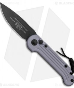 Microtech LUDT Automatic Knife Gray (3.4" Black) 135-1GY