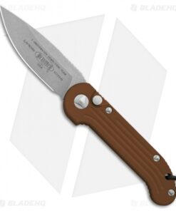 Microtech LUDT Automatic Knife Tan (3.4" Apocalyptic) 135-10APTA