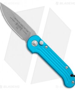 Microtech LUDT Automatic Knife Turquoise (3.4" Apocalyptic) 135-10APTQ