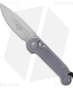 Microtech LUDT Automatic Knife Gray (3.4" Apocalyptic) 135-10APGY