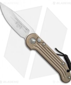 Microtech LUDT Automatic Knife Tan (3.4" Satin) 135-4TA