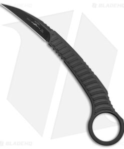 Microtech Signature Series Feather Karambit Fixed Blade Knife (2.25" Black)