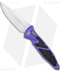 Microtech Socom Elite Automatic Knife Purple (4" Satin) 160A-4PU
