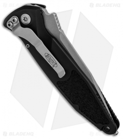 Microtech Socom Elite Automatic Knife Black (4" Apocalyptic Serr) 160A-11AP - Image 2