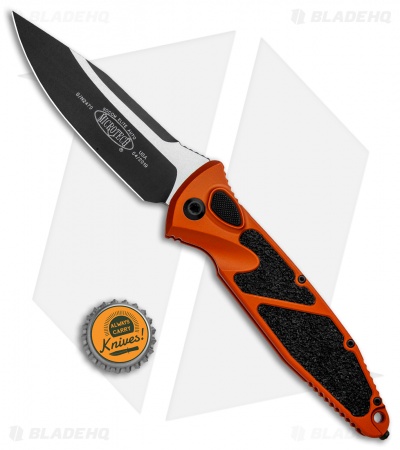 Microtech Socom Elite S/E Automatic Knife Orange (4" Two-Tone) 160A-1OR - Image 4
