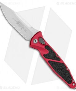 Microtech Socom Elite S/E Automatic Knife Red (4" Stonewash Ser) 160A-11RD