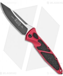 Microtech Socom Elite S/E Automatic Knife Red (4" Two-Tone) 160A-1RD