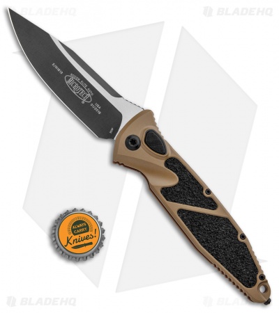 Microtech Socom Elite S/E Automatic Knife Tan (4" Two-Tone) 160A-1TA - Image 4