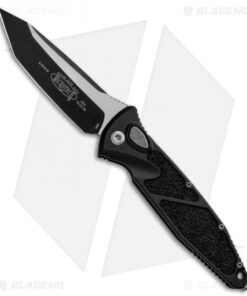 Microtech Socom Elite T/E Automatic Knife Black (4" Two Tone) 161A-1