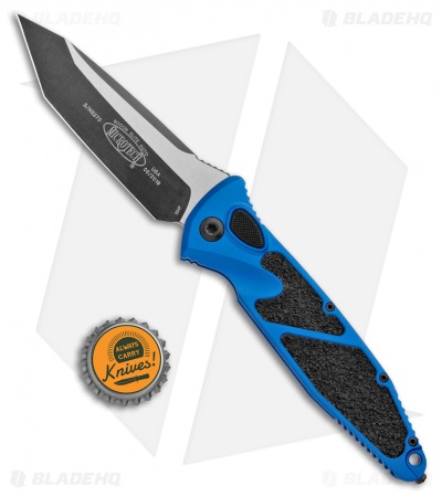 Microtech Socom Elite T/E Automatic Knife Blue (4" Two Tone) 161A-1BL - Image 4