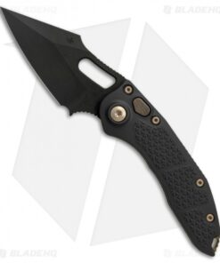 Microtech Stitch Automatic Knife Black (3.75" Black DLC)