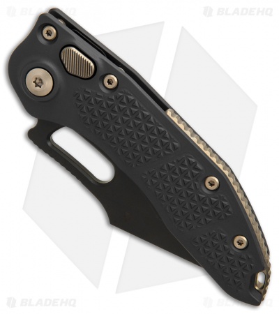 Microtech Stitch Automatic Knife Black (3.75" Black DLC) - Image 2