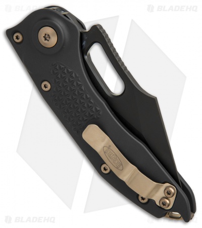 Microtech Stitch Automatic Knife Black (3.75" Apocalyptic DLC Serr) 169-2 DLC - Image 3