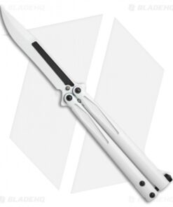 Microtech Tachyon III Balisong Butterfly Storm Trooper (4.5" White) 173-1ST