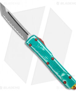 Microtech Ultratech Bounty Hunter OTF Automatic (3.4" Apocalyptic Full Serr)