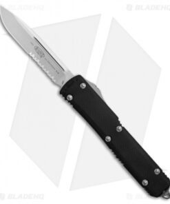 Microtech Ultratech S/E OTF Automatic Knife Black G-10 (3.4" SW Serr)