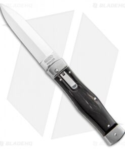 Mikov 241 Predator Double Bolster Leverlock Automatic Knife Buffalo (3.75")