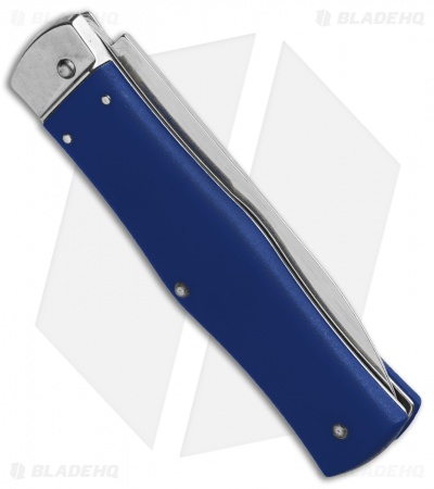 Mikov 241 Predator Lever Lock Automatic Knife Blue (3.75" Polish) - Image 3