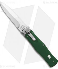 Mikov 241 Predator Bayo Lever Lock Automatic Knife Green (3.75" Polish)