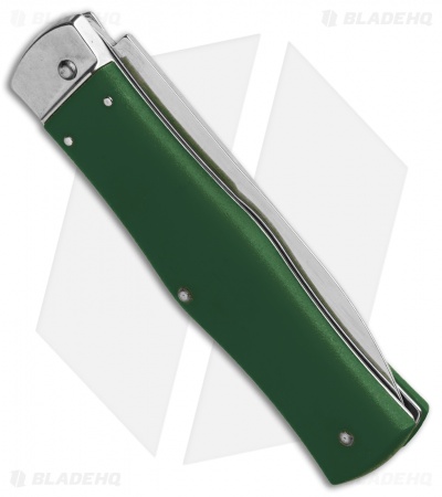 Mikov 241 Predator Bayo Lever Lock Automatic Knife Green (3.75" Polish) - Image 3