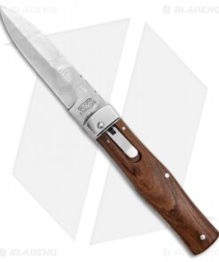 Mikov 241 Predator Lever Lock Bayo Automatic Knife Cocobolo (3.75" Damascus)