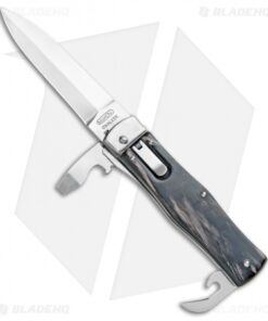 Mikov 241 Predator Multi-Tool Automatic Knife Buffalo Horn (3.75" Polish)