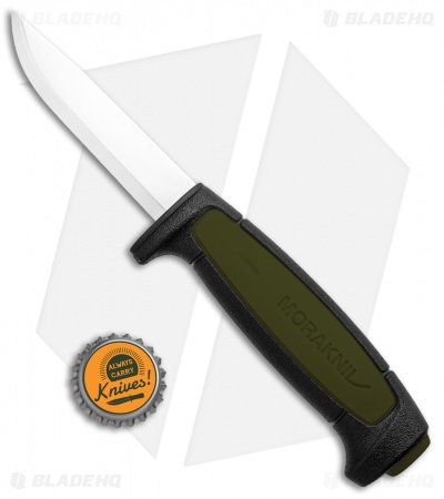 Morakniv Basic 511 Fixed Blade Knife Black/OD Green (3.5" Satin) - Image 4