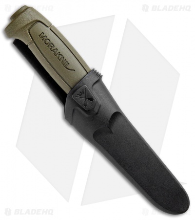 Morakniv Basic 511 Fixed Blade Knife OD Green (3.5" Satin) - Image 3
