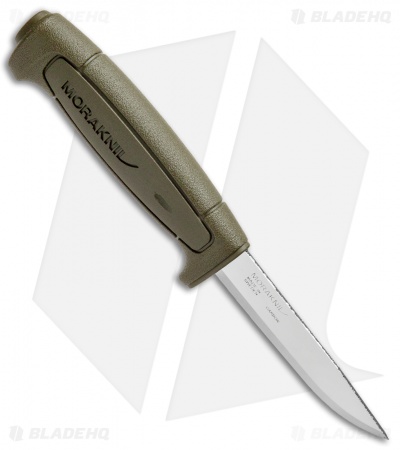 Morakniv Basic 511 Fixed Blade Knife OD Green (3.5" Satin) - Image 2
