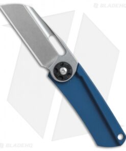 NCC Knives Pod Friction Folder Knife Blue G-10 (2" Stonewash)