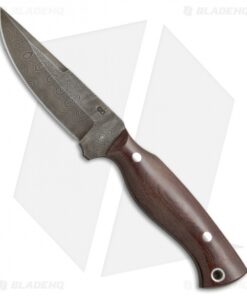 Olamic Cutlery Voykar Compact Fixed Blade Knife Micarta (4.25" Damascus) 4091