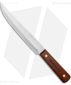 Old Hickory Slicing Fixed Blade Knife Dark Wood (8" Satin)