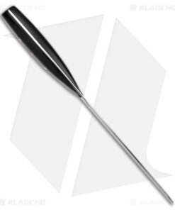 Alternative view of Olight-Oremake Sheepdog Nakiri Kitchen Knife Black G-10 (7" Damascus)