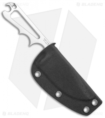PMP Knives Pitbull Fixed Blade Knife Skeletonized (3.5" Satin) - Image 3