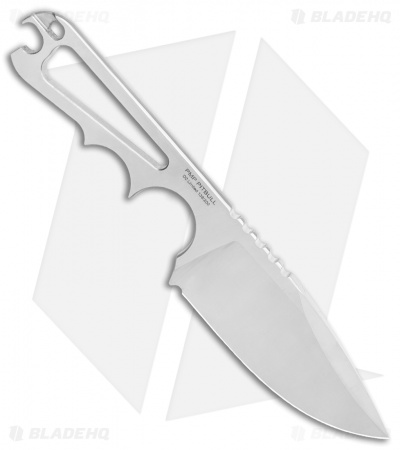 PMP Knives Pitbull Fixed Blade Knife Skeletonized (3.5" Satin) - Image 2