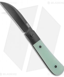 Pena Knives X-Series Exclusive Swayback Flipper Knife Natural G-10 (2.9" Black)