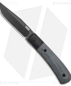 Pena Knives X-Series Exclusive Trapper Knife Black Micarta (2.75" Black M4)