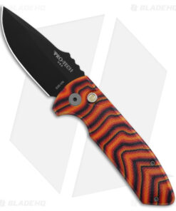 Pro-Tech Custom SBR Automatic Knife Unique Lava Flow Micarta (2.6" DLC)