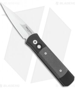 Pro-Tech Godson Automatic Knife Black/Carbon Fiber (3.15" Satin) 704