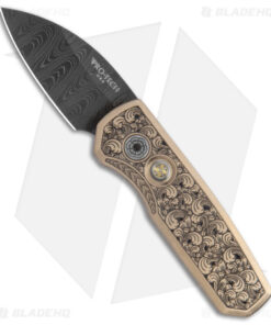 Pro-Tech Runt 5 2022 Ultimate Custom Wharncliffe Auto Knife (1.9" Ladder Dam)