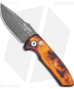 Pro-Tech SBR Automatic Knife Del Fuego (2.6" Damascus)