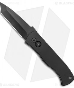 Pro-Tech Emerson CQC7 Operator Tanto Auto Knife Black Aluminum (3.25" Black)