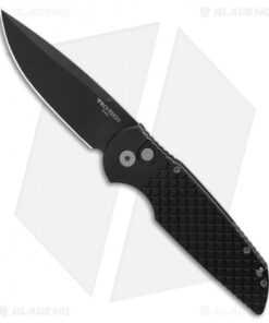 Pro-Tech TR-3 X1 D2 Tactical Response Automatic Knife Fish Scale (3.5" Black)