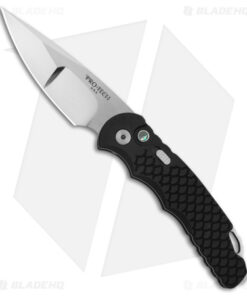 Pro-Tech TR-5 Custom Automatic Black Fish Scale (3.25" Mirror Compound) T5451