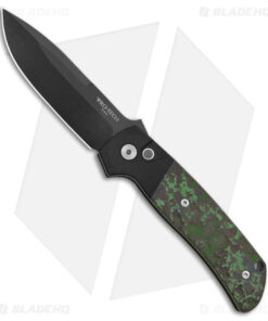 Pro-Tech Terzuola ATCF GXIII Auto Knife Green Fat Carbon (3.5" DLC MagnaCut)