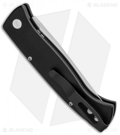 Pro-Tech Brend 2 Small Automatic Knife Black (2.9" Satin Serr) 1222 - Image 3