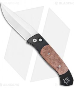 Pro-Tech Brend 3 Medium Automatic Knife Maple Burl (3.75" Satin) 1306