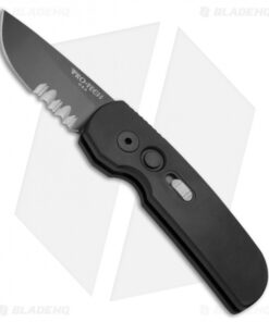 Pro-Tech Calmigo CA Legal Automatic Knife Black (1.9" Black Serr)
