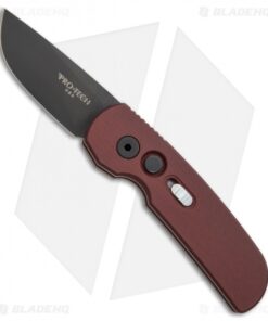 Pro-Tech Calmigo CA Legal Automatic Knife Purple (1.9" Black)